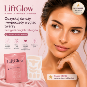 LiftGlow - Zestaw Plastrów Liftingujących do Twarzy (16 szt.)